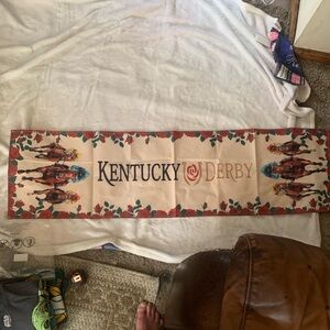 Kentucky Derby Floral Banner